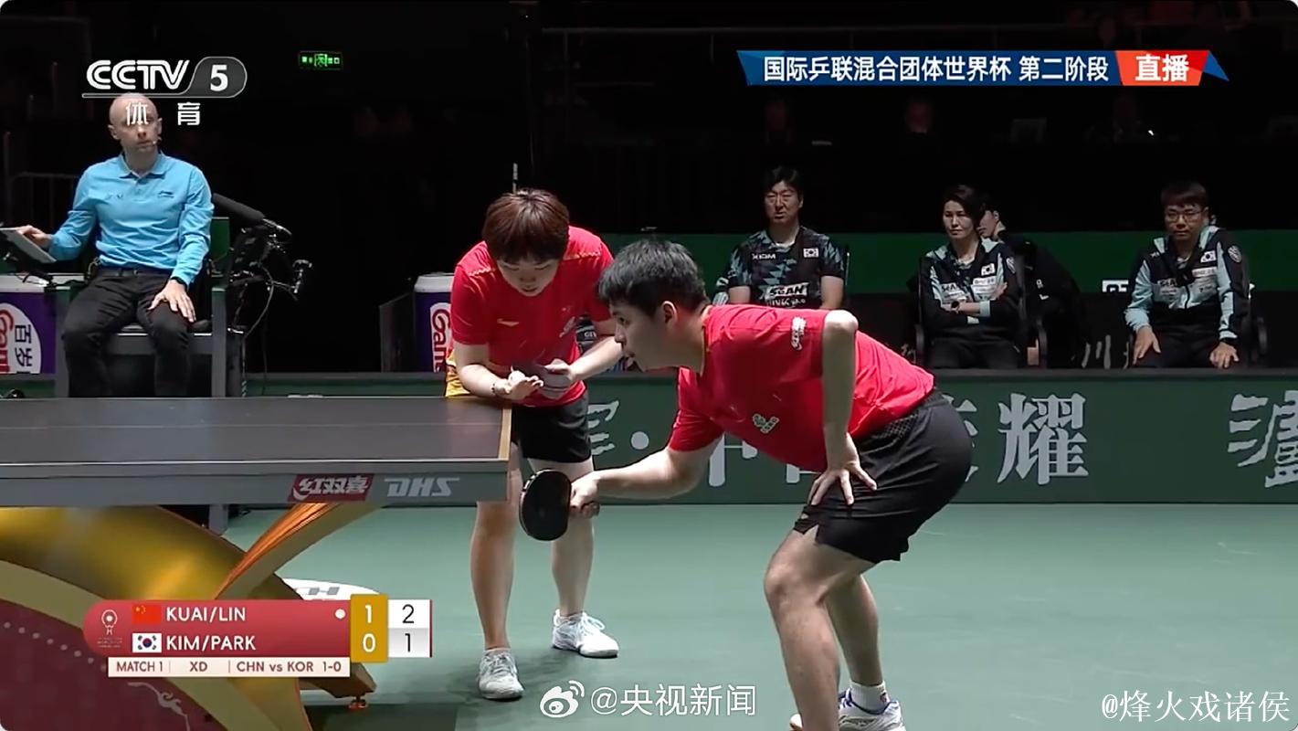 乒联混团世界杯:中国队8-0完胜韩国,强势五连胜 乒联混团世界杯:中国队8-0完胜韩国,强势五连胜